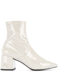 Женские белые кожаные ботинки от Senso