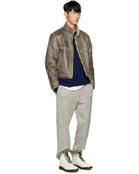 Мужские белые кожаные ботинки от Dr. Martens