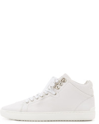 Женские белые кожаные высокие кеды от Rag & Bone