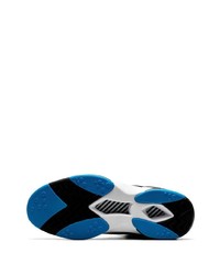 Мужские белые кожаные высокие кеды от Reebok