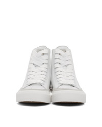 Женские белые кожаные высокие кеды от Rag and Bone