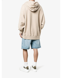 Мужские белые кожаные кеды с принтом от Alexander McQueen