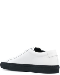 Мужские белые кожаные кеды от Common Projects