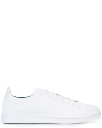 Мужские белые кожаные кеды от adidas