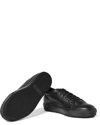 Мужские белые кожаные кеды от Acne Studios