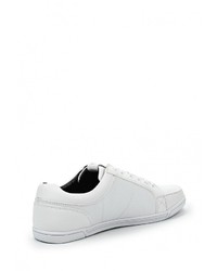 Мужские белые кожаные кеды от Aldo