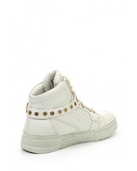 Женские белые кожаные кеды от Ash