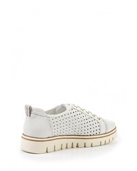 Женские белые кожаные кеды от Baldinini