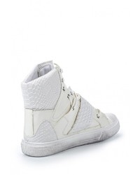 Женские белые кожаные кеды от Bellamica