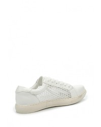 Женские белые кожаные кеды от Blink