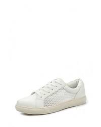 Женские белые кожаные кеды от Blink