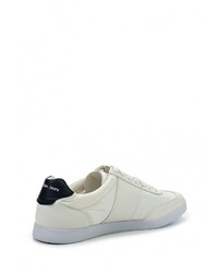 Мужские белые кожаные кеды от Calvin Klein Jeans