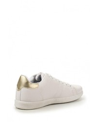 Женские белые кожаные кеды от Catherine