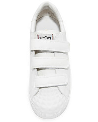 Женские белые кожаные кеды от Ash