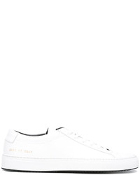 Мужские белые кожаные кеды от Common Projects