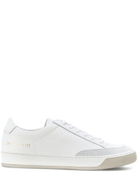 Женские белые кожаные кеды от Common Projects