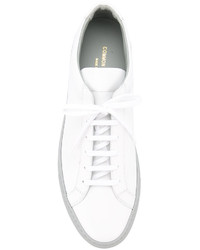 Мужские белые кожаные кеды от Common Projects