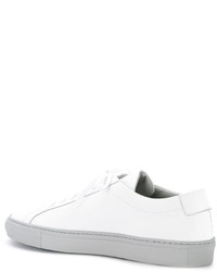 Мужские белые кожаные кеды от Common Projects