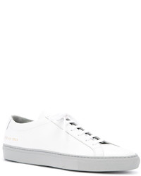 Мужские белые кожаные кеды от Common Projects