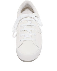 Женские белые кожаные кеды от Joie