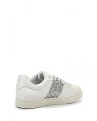 Женские белые кожаные кеды от Donna Moda