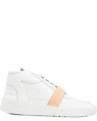 Мужские белые кожаные кеды от Filling Pieces