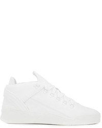 Мужские белые кожаные кеды от Filling Pieces