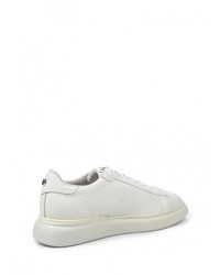 Мужские белые кожаные кеды от GUARDIANI SPORT