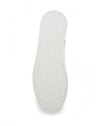 Женские белые кожаные кеды от GUESS