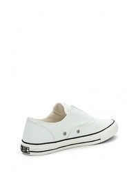 Мужские белые кожаные кеды от Keddo