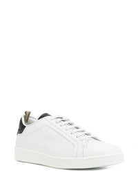 Мужские белые кожаные кеды от Officine Creative