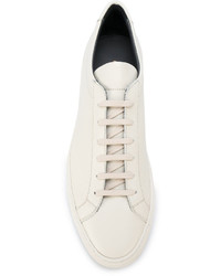 Мужские белые кожаные кеды от Common Projects