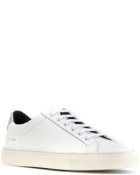 Женские белые кожаные кеды от Common Projects