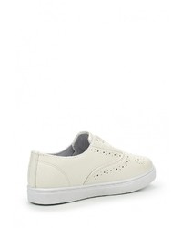 Женские белые кожаные кеды от Martin Pescatore