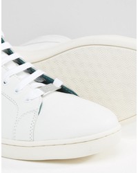 Мужские белые кожаные кеды от Ted Baker