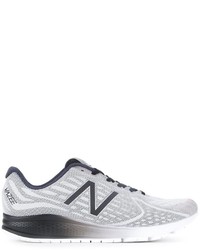 Мужские белые кожаные кеды от New Balance