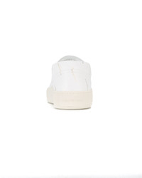 Мужские белые кожаные кеды от Balenciaga