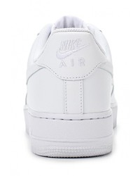 Мужские белые кожаные кеды от Nike