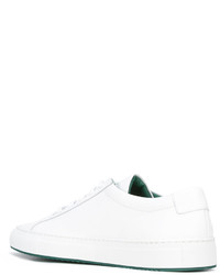 Мужские белые кожаные кеды от Common Projects