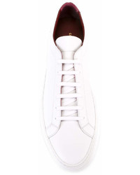 Мужские белые кожаные кеды от Common Projects