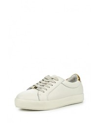 Женские белые кожаные кеды от Palazzo D'oro