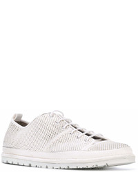 Мужские белые кожаные кеды от Marsèll