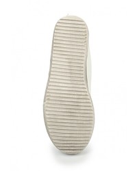 Женские белые кожаные кеды от Playgirl