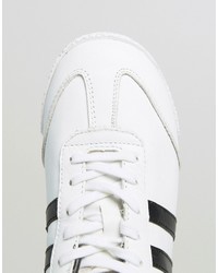 Женские белые кожаные кеды от Gola