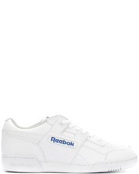 Мужские белые кожаные кеды от Reebok