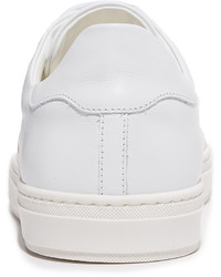 Женские белые кожаные кеды от Anya Hindmarch