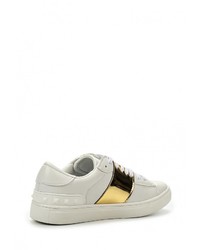 Женские белые кожаные кеды от Springway