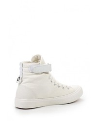 Женские белые кожаные кеды от Sweet Shoes