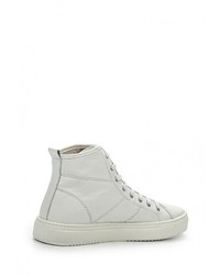 Женские белые кожаные кеды от Tamaris