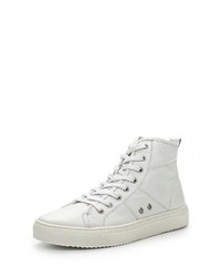 Женские белые кожаные кеды от Tamaris